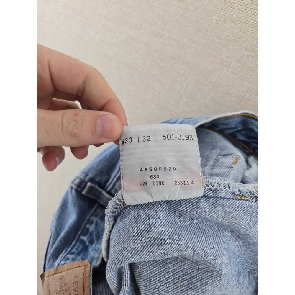 VTG 90s Levis 501 Jeans Mens 33x32 Fits 31.5x31